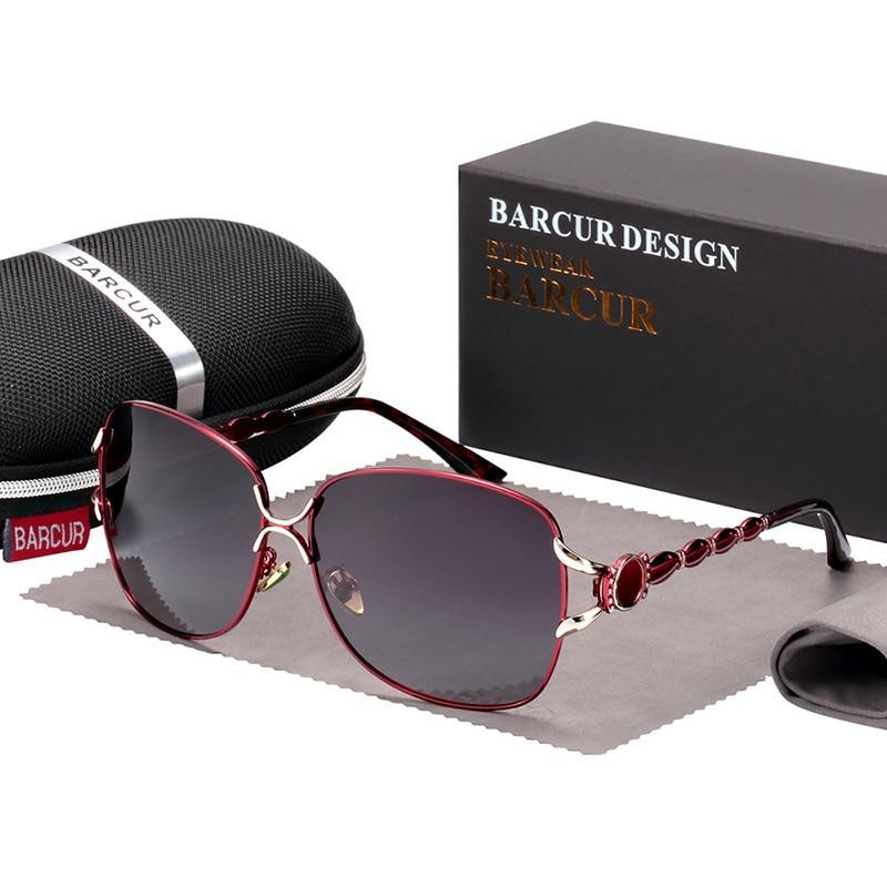 Élégantes Nouvelles Lunettes de Soleil Polarisées de Luxe pour Femme Nouvelles Tendances pour Dames Oculus de Sol