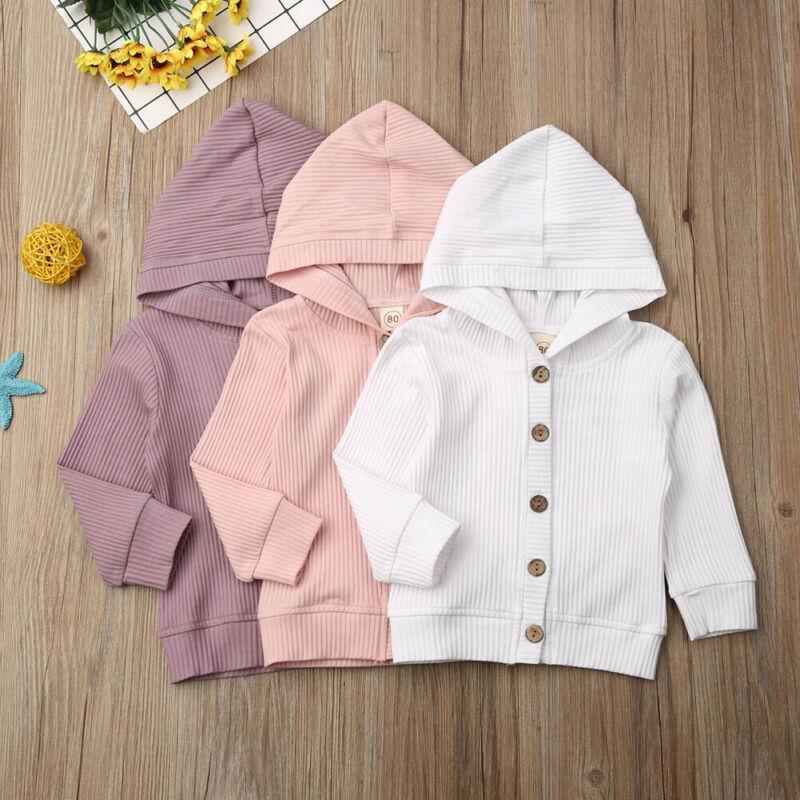 Vêtements Bébé Fille, Manteau Tricoté à Manches Longues, Veste, Blouson, Hauts 0-24 Mois pour Bébés Filles