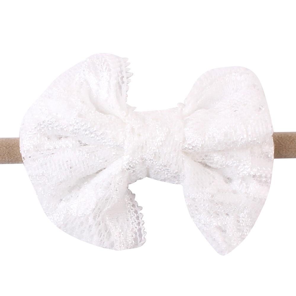 Lot de 10 bandeaux de luxe modernes avec nœud pour enfants, serre-tête oreilles de lapin, turbans pour enfants
