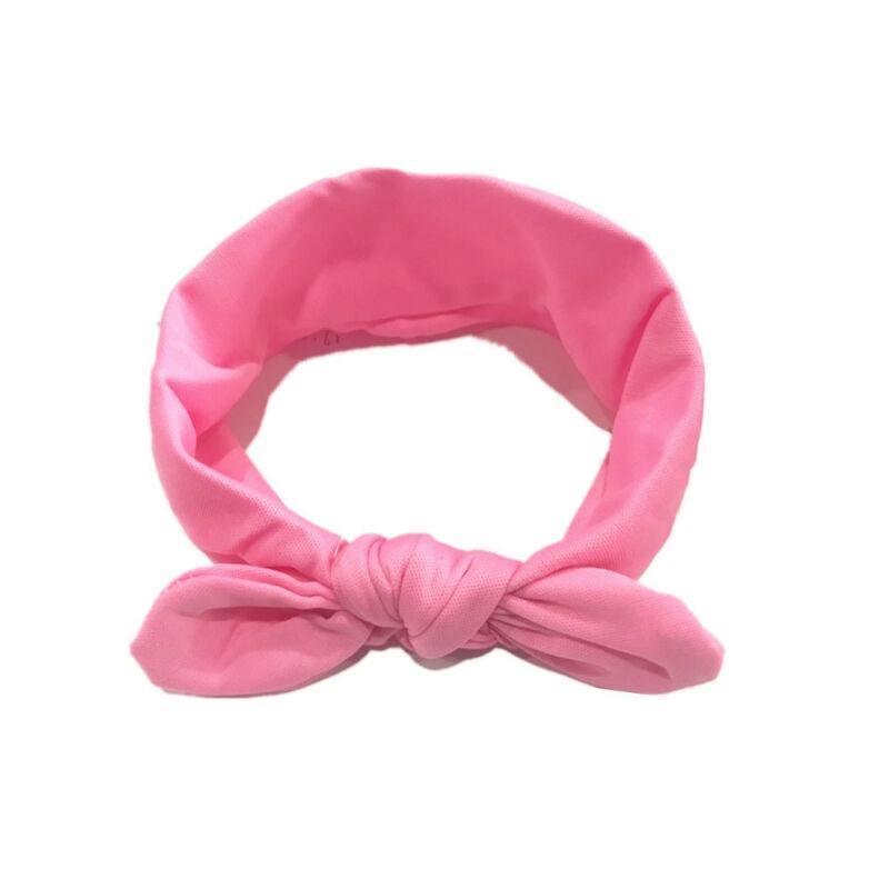 Bandeau Bébé Nœud Solide Mignon Doux Élastique Bandeau Cheveux Princesse Mignon Couvre-chef Accessoires Cheveux Pour Filles