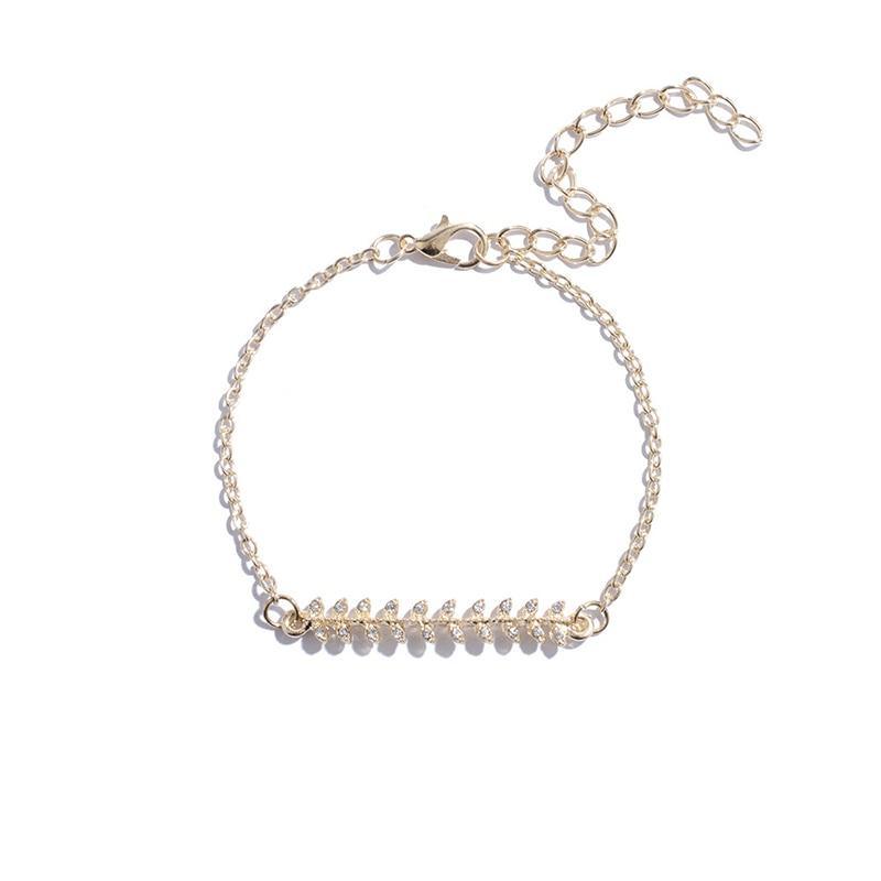 Lot de 5 bracelets de luxe modernes en or et cristal pour femmes, style punk bohème, cadeau de bijoux de plage