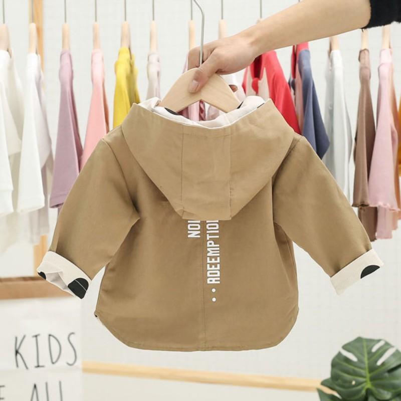 Manteau chaud en coton à imprimé pois, élégant et confortable, coupe slim, avec capuche boutonnée et deux faces, pour bébé fille nouveau-né