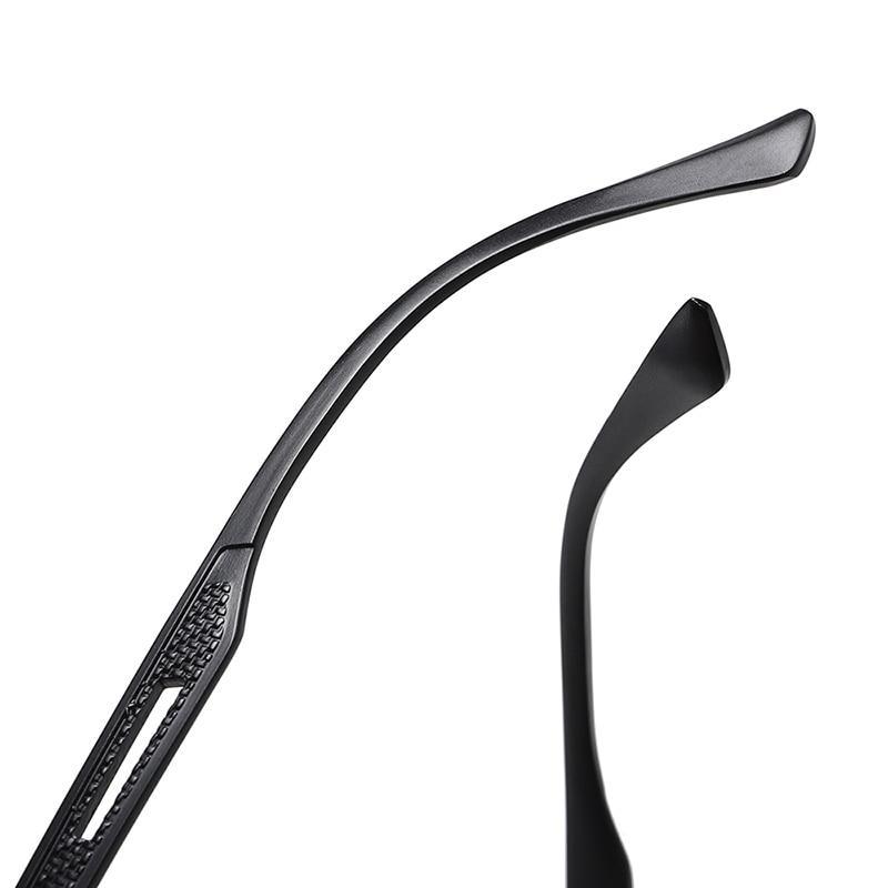 Lunettes de soleil carrées en titane de haute qualité pour hommes, polarisées, avec miroir dégradé, monture en titane TR90, oculos de sol gafas et protection UV400