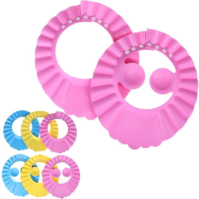 Bébé Bonnet de Douche Visière Chapeau Réglable Protection des Yeux Étanche Pour Enfants