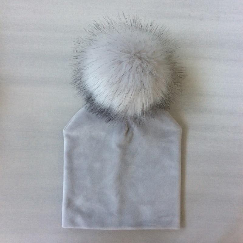 Casquette unie avec pompon pour enfants filles, bonnet bébé avec pompon, accessoires pour enfants