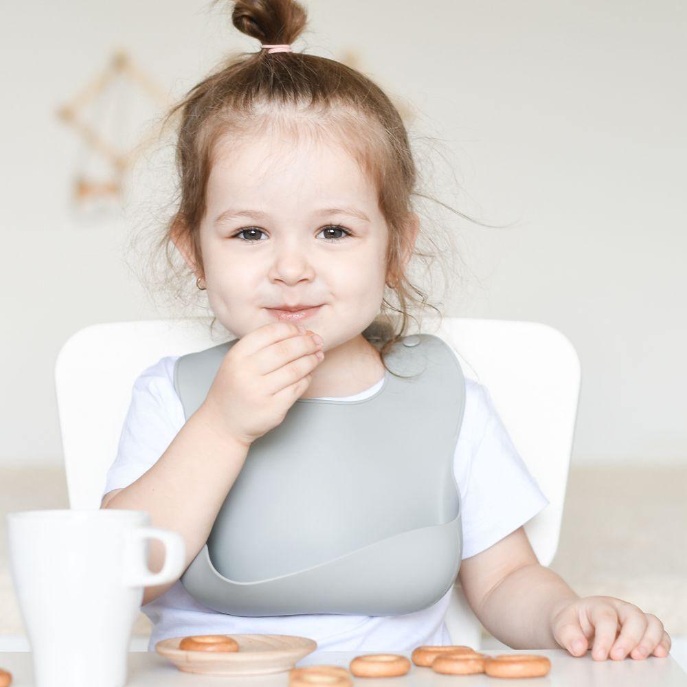 Bavoir en silicone pour bébé, imperméable, solide, bandana, bavoirs pour nouveau-né, bavoir pour enfants