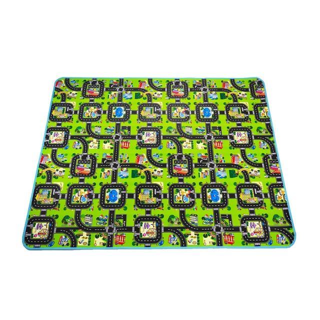 Tapis de jeu pour bébé, tapis de rampement, tapis pour enfants, tapis de développement, tapis de jeu pour enfants, tapis de jeu routier, tapis de puzzle pour enfants
