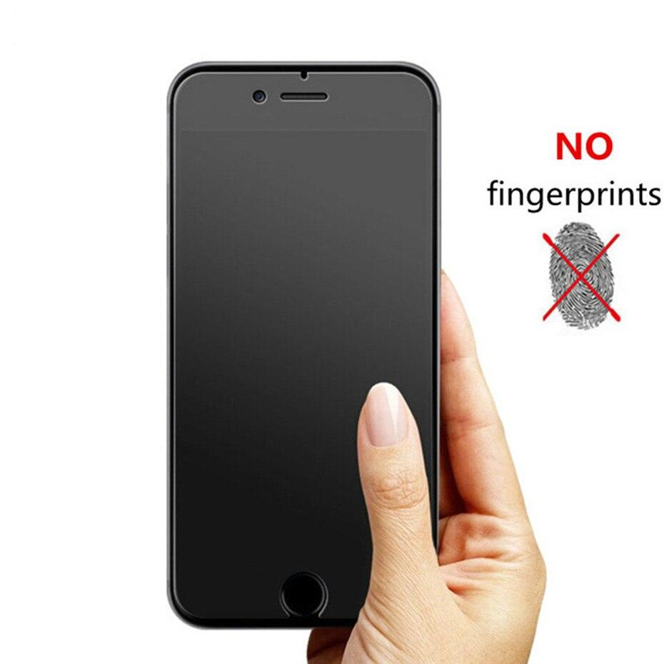 2 protections d'écran en verre mat pour iPhone 11 12 13 14 Pro Max 7 8 Plus, protection d'écran dépolie pour iPhone 12 13 11 mini SE 2020 6s X XR XS en verre souple flexible, protection d'écran en verre pour iPhone