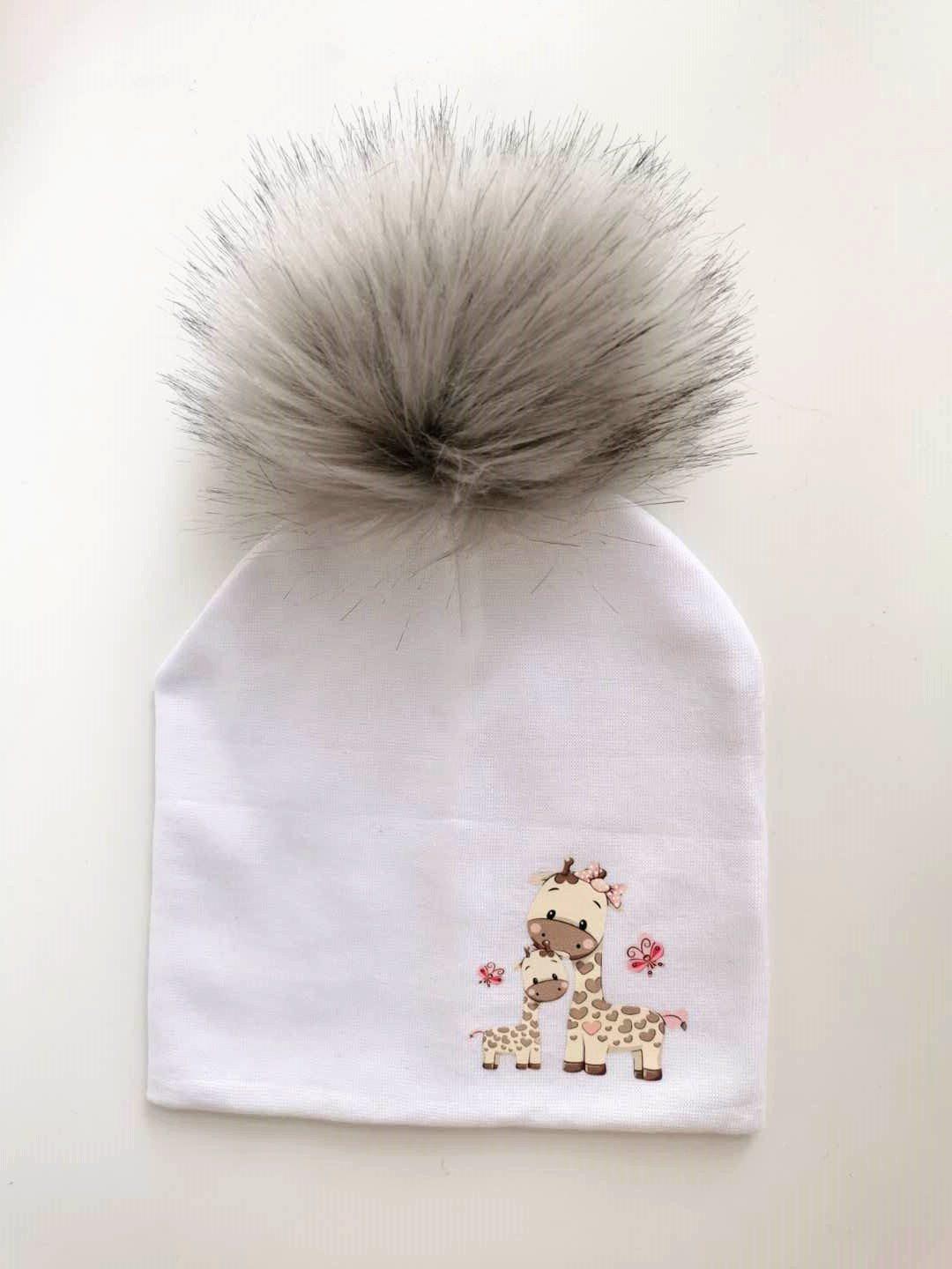 Chapeau pour bébé garçon et fille, motif éléphant licorne, tendance, pour enfant