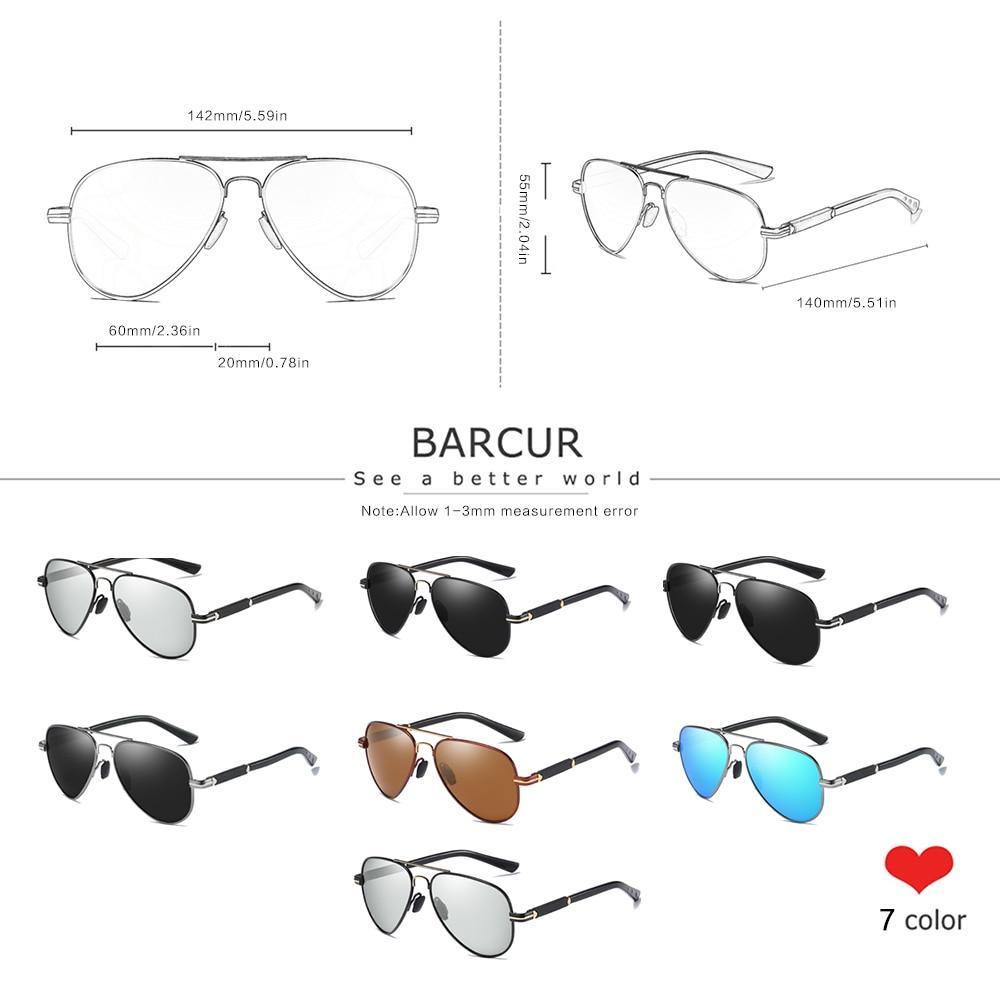 Lunettes de Soleil Aviateur Luxe pour Homme Polarisées Style Pilote Accessoires Homme Conduite Pêche Randonnée Protection UV400