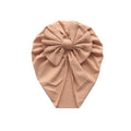 Bandeau de luxe moderne pour bébé avec nœud imprimé en coton extensible, turban, bandeau pour bébé, bonnet, pour bébés et enfants