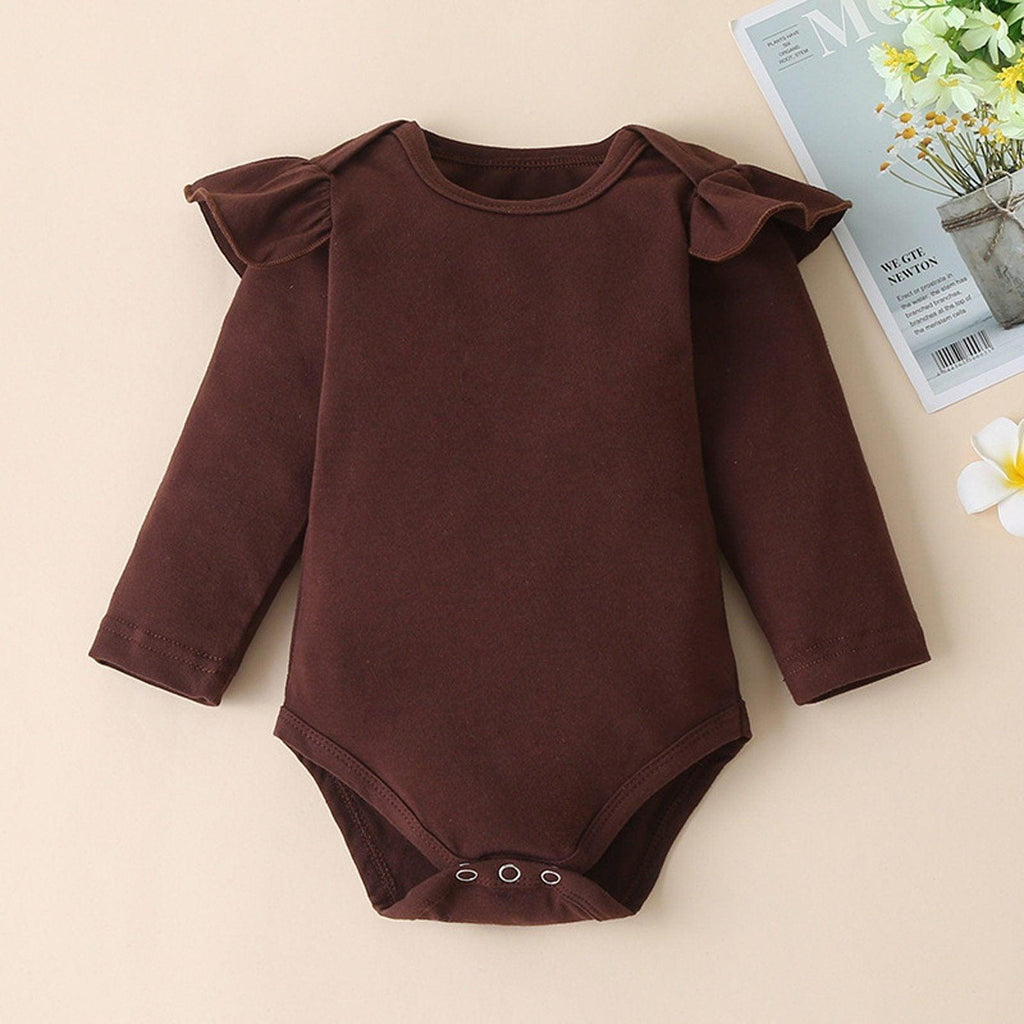 Ensemble de 2 pièces de vêtements pour bébés filles : hauts barboteuse, jupe à bretelles, robe, Thanksgiving, tenues d'hiver