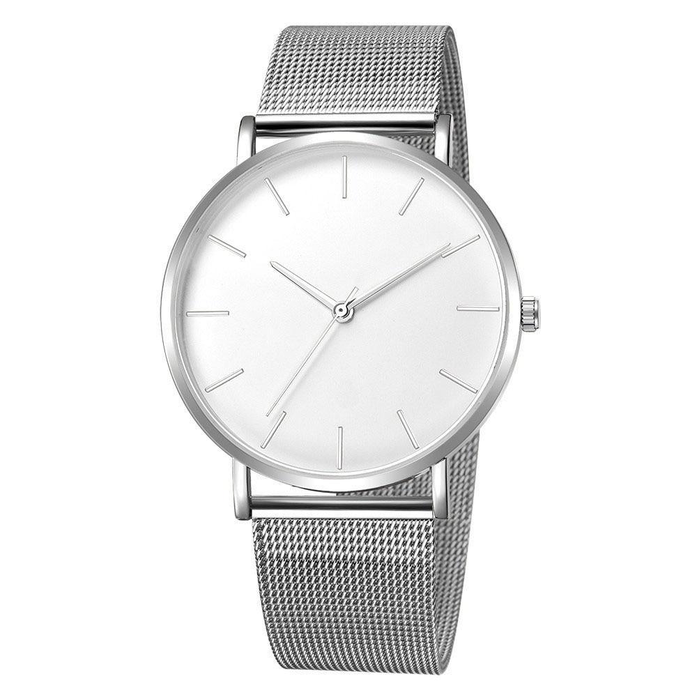 STEVVEX Montre Femme Or Rose  Style Bracelet Maille Ultra-Fin Mode Luxe Montres-Bracelets pour Femmes et Filles