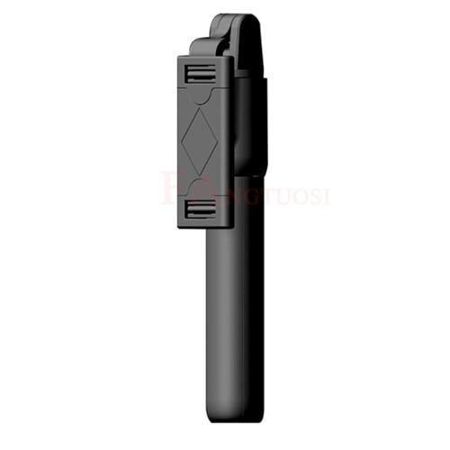 Perche à Selfie Bluetooth Sans Fil 3-en-1 Monopode Extensible Trépied Pliable avec Télécommande de Déclenchement