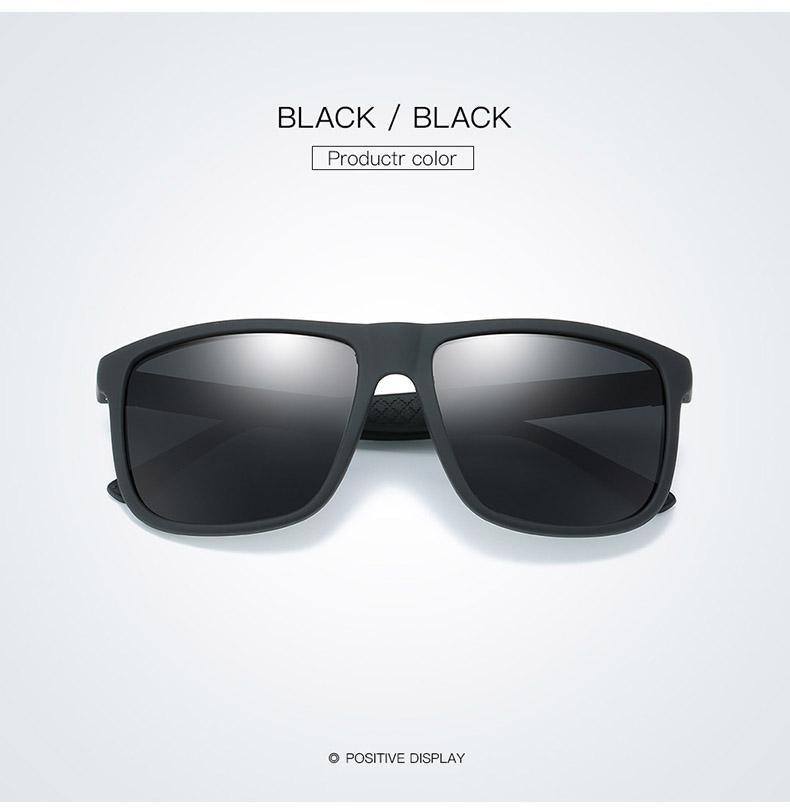 Lunettes de soleil polarisées classiques de marque célèbre pour hommes et femmes, lunettes de conduite miroir, protection UV400, nuances