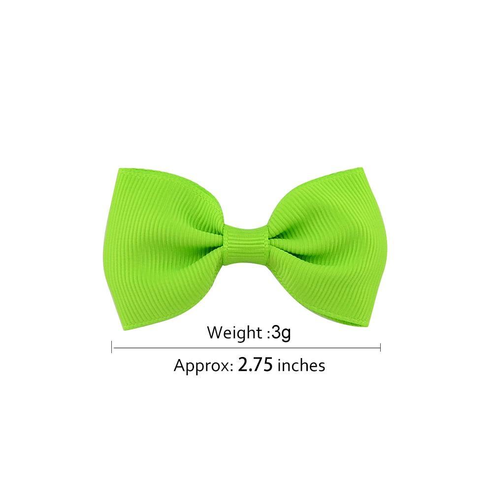 Mini barrettes nœud papillon colorées, petites pinces à cheveux à nœud en ruban, pinces à cheveux de sécurité pour bébé fille