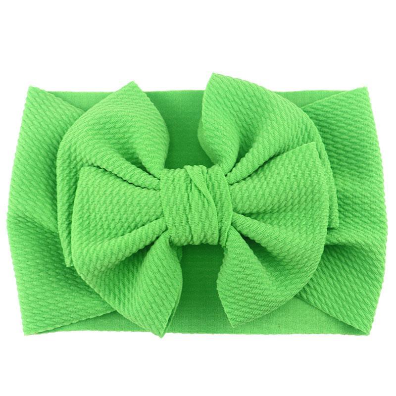 Bandeau de bébé moderne à nœud papillon pour les petites filles, bandeau turban, turban noué pour bébés filles
