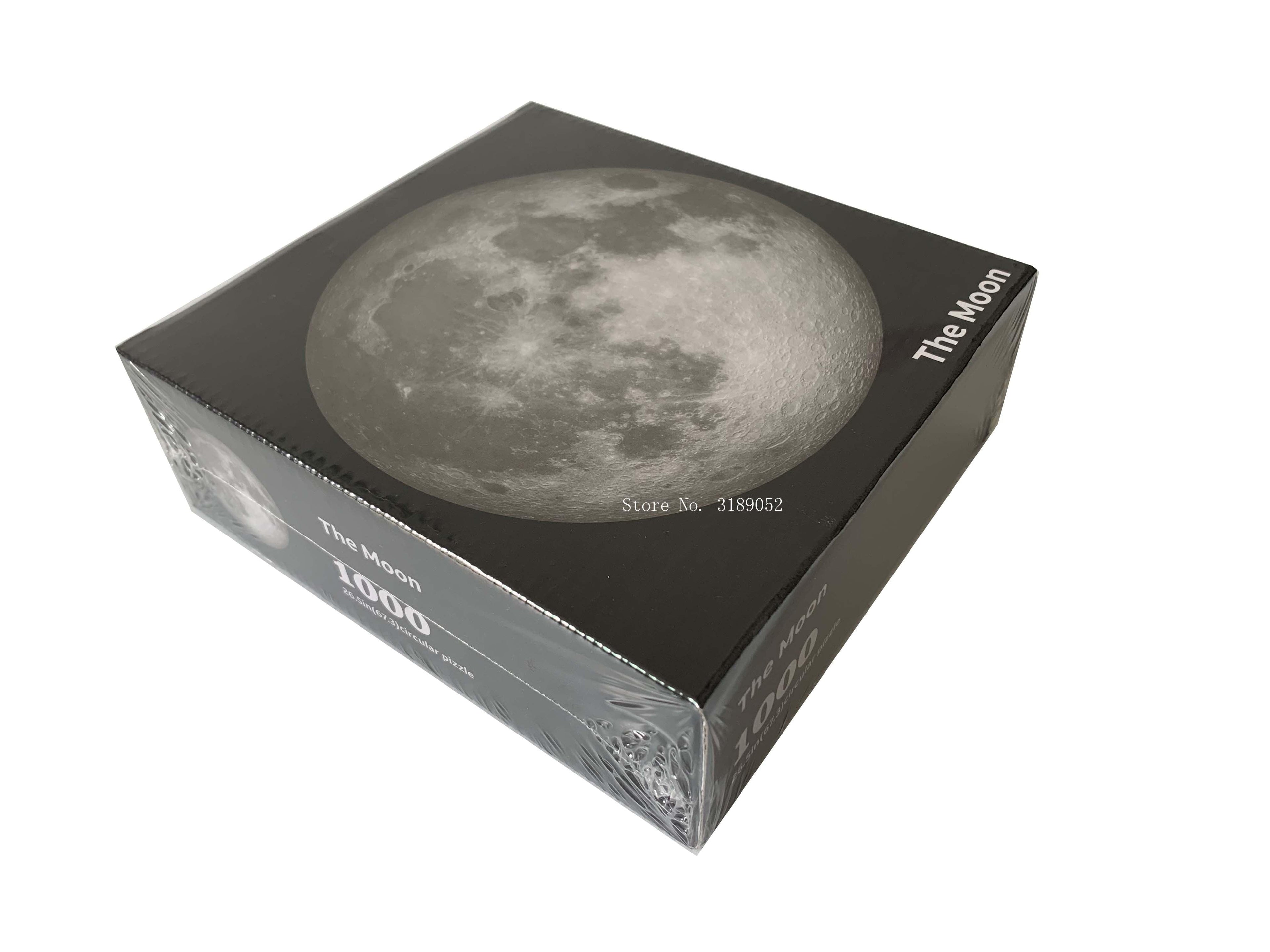 1000 PIÈCES/ENSEMBLE Puzzle rond coloré Arc-en-ciel géométrique photo planète Jouet éducatif pour adultes et enfants