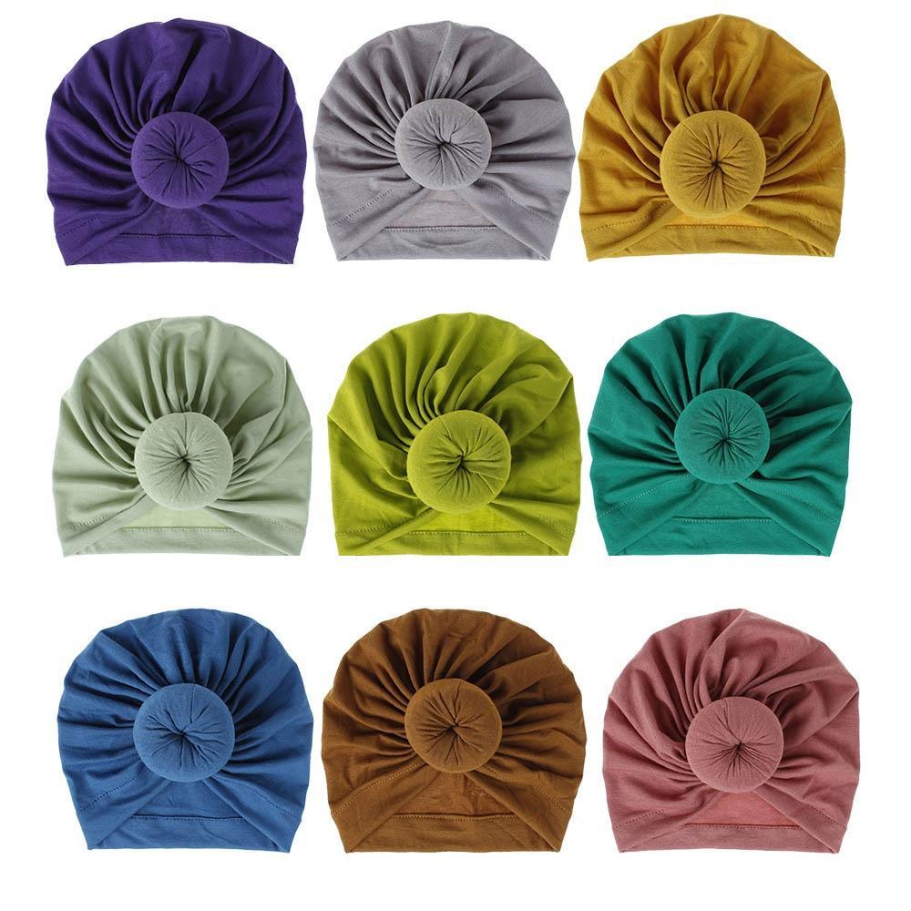 Chapeau Turban en Coton Doux pour Nouvelle Maman et Bébé, Bonnet Élastique pour Tout-Petit, Bébé Fille et Femme