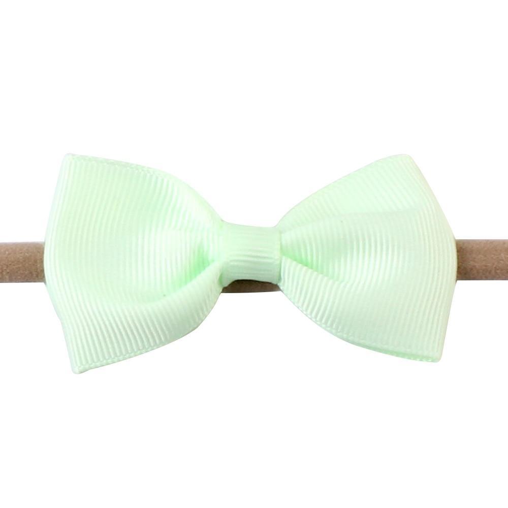 Lot de 10 bandeaux de luxe modernes avec nœud pour enfants, serre-tête oreilles de lapin, turbans pour enfants
