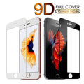 Verre Trempé Protection D'écran 9D Full Cover pour iPhone 7 Plus 8 6 6S 5 XR XS Max Protecteur d'écran en Verre Trempé pour iPhone X Coque Anti-Rayures Installation Facile Sans Bulles Compatible Étui Protection d'Écran en Verre pour iPhone