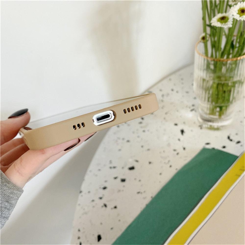 Coque de téléphone en sciure de bois compressée pour iPhone 14 13 Pro Max 12 11 X XR XS 6 7 8 Plus, solide, antichoc, respirante, ultra-mince, couvercle intégral, anti-poussière, anti-empreintes digitales, résistante aux rayures