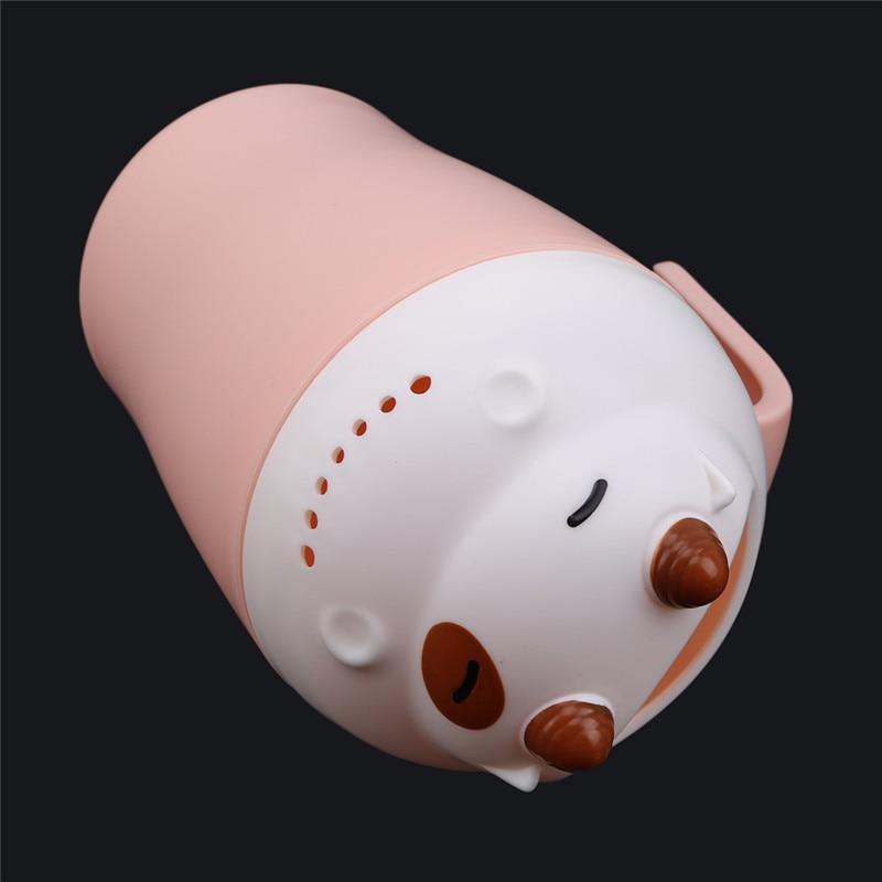 Gobelet de shampoing mignon en forme de dessin animé pour bébé, cuillère de douche, baignoire, bouteille d'arrosage pour enfants, douche