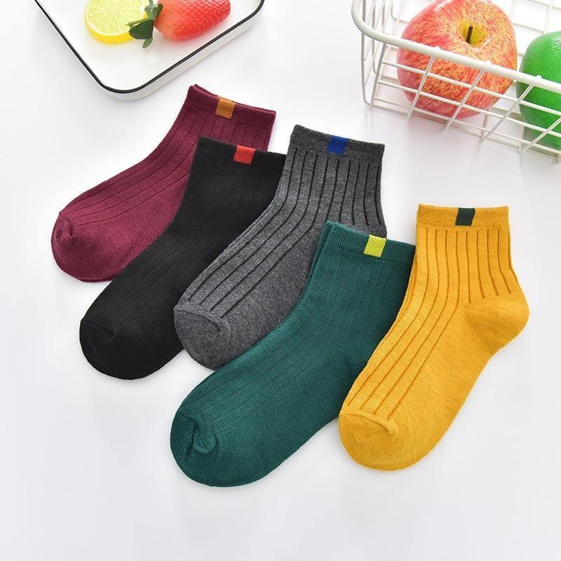 5 paires de chaussettes d'hiver pour bébés garçons, motif dessin animé ours, en coton respirant pour enfants, printemps automne