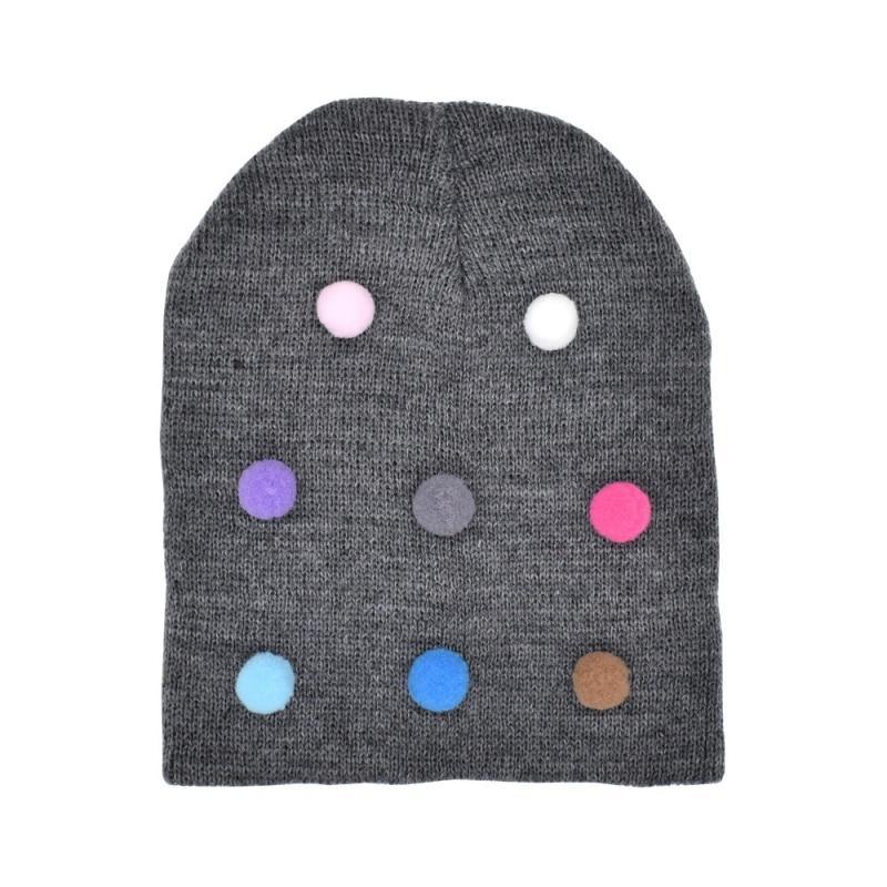 Bonnets en tricot doux et chaud pour bébés filles et garçons, collection hiver, printemps, automne