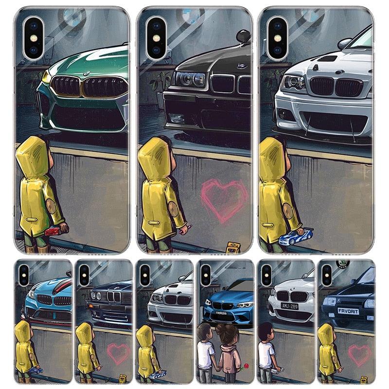 Coque De Téléphone Avec Dessin Animé De Garçon Pour Iphone 14 11 12 13 Pro Max Xr X Xs Mini 8 7 Plus 6 6s Se 5s Housse Souple En Silicone Pour Iphone