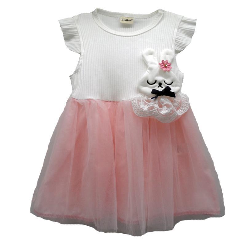 Robe de luxe moderne en coton pour bébé, robe en fil d'ananas pour fille, style vêtements de mode