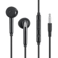 Écouteurs filaires stéréo 1,2 mm Casque de musique sport avec microphone pour téléphones portables Vente chaude