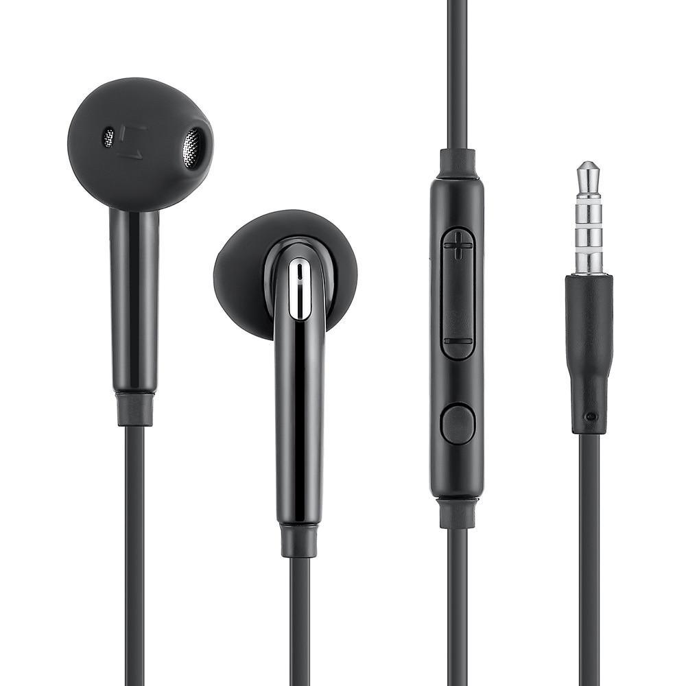 Écouteurs filaires stéréo 1,2 mm Casque de musique sport avec microphone pour téléphones portables Vente chaude