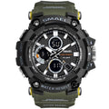 Montres de sport pour hommes Montre militaire de luxe de marque Montre à quartz homme étanche 50 m Antichoc Numérique Whats Relogio Masculino