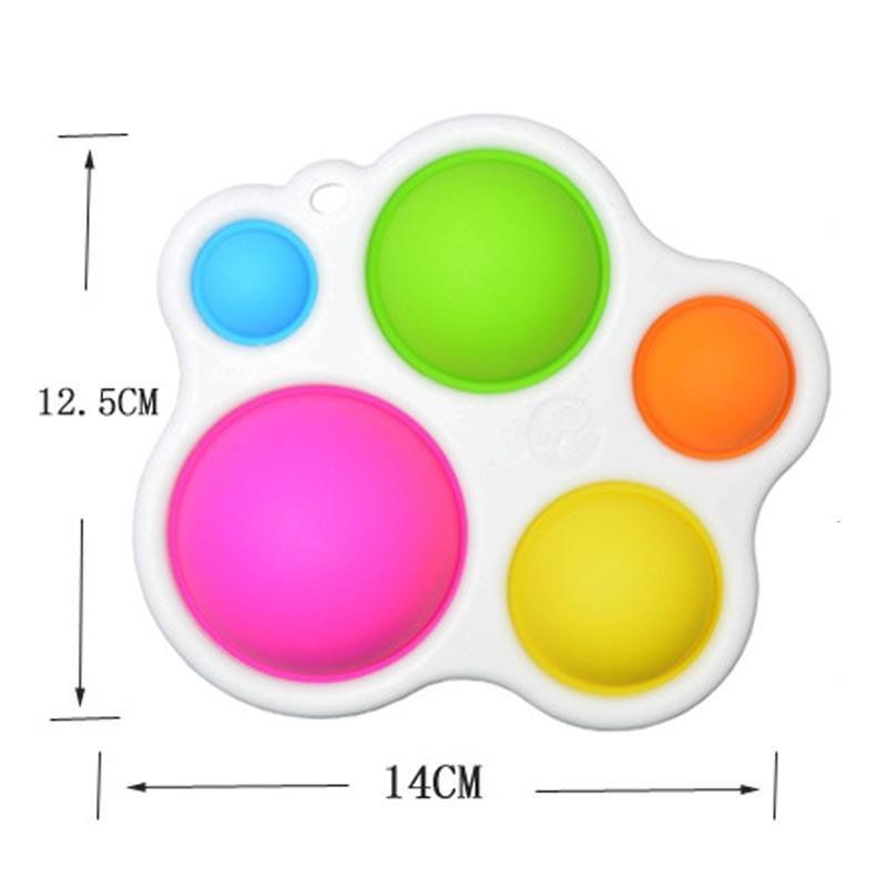 Jouets d'éveil pour bébé planche d'exercices hochets puzzle jouets tableau de développement de l'intelligence coloré jouets éducatifs précoces pour bébé enfants (coloré)
