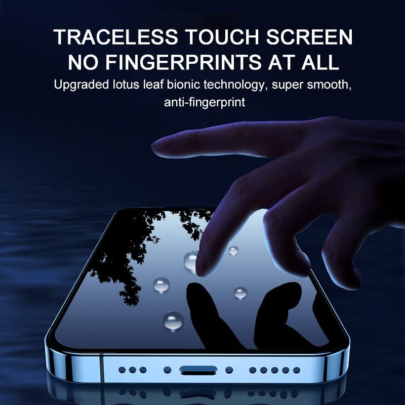 Verre de protection de confidentialité 8K pour iPhone 11 12 13 14 Pro Max XR Verre trempé anti-espion pour iPhone 14 13 12 Film de protection d'écran bord à bord Film de protection d'écran compatible avec les coques