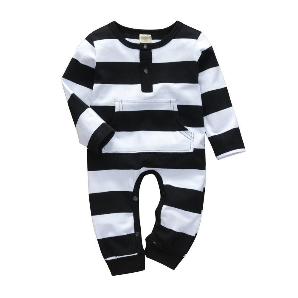 Combinaison moderne imprimée en coton à manches longues pour bébés garçons et filles, vêtements pour nouveau-nés et enfants