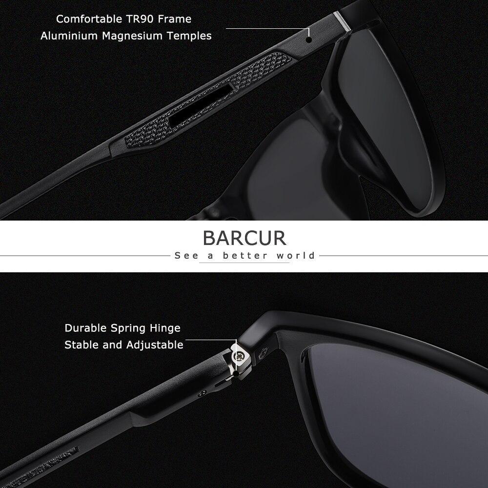 Lunettes de soleil carrées en titane de haute qualité pour hommes, polarisées, avec miroir dégradé, monture en titane TR90, oculos de sol gafas et protection UV400