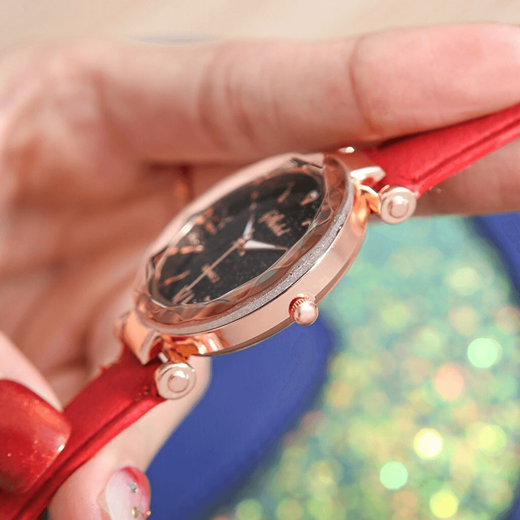 Montres pour femmes, marque de luxe, montre à quartz pour femmes, montres-bracelets mode pour femmes et jeunes filles avec détails fluorescents