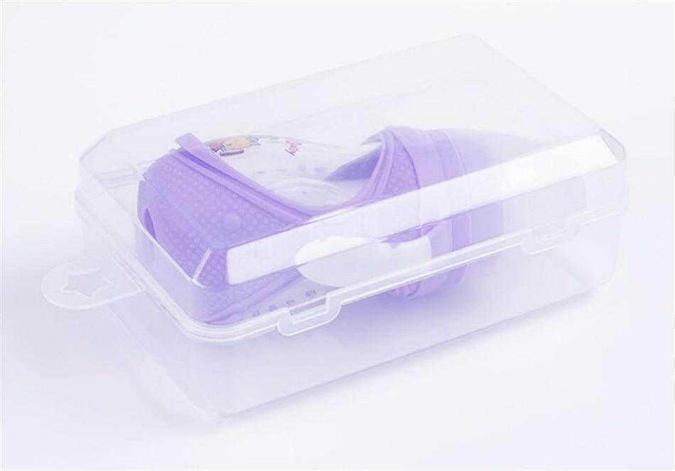 Biberon en verre avec tétine en silicone pour bébé