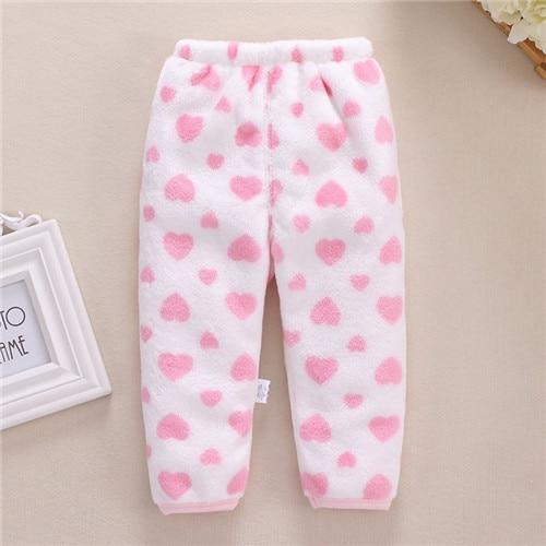 Pantalon de bébé garçon nouveau-né Pantalon chaud d'hiver pour bébé fille, Pantalon solide nouveau-né Pantalon mode pour bébé tout-petit Vêtements de bébé