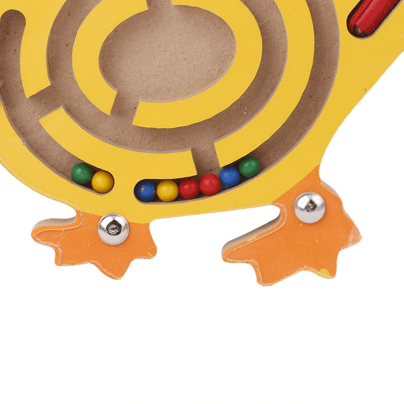 Jeu de labyrinthe magnétique pour enfants, jouet en bois pour enfants, jeu de puzzle en bois pour enfants, casse-tête éducatif précoce en bois, tableau intellectuel Stevvex