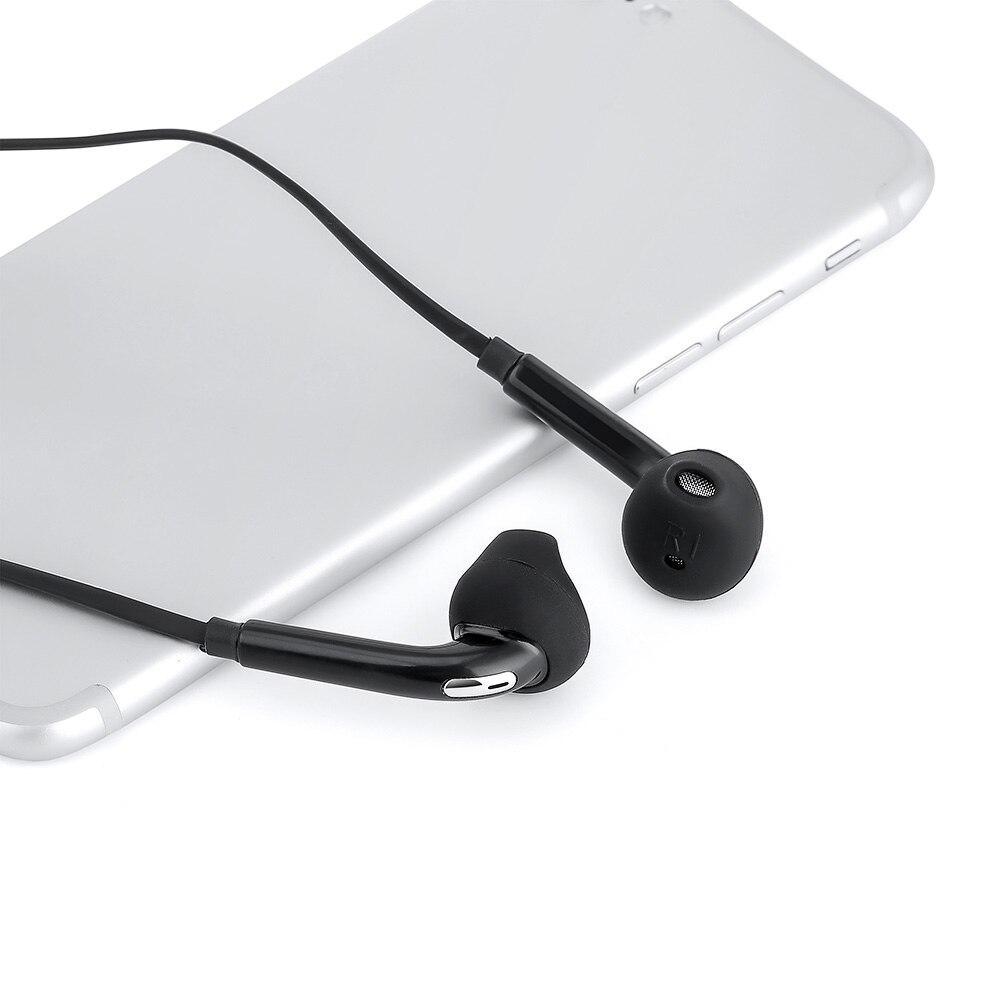 Écouteurs filaires stéréo 1,2 mm Casque de musique sport avec microphone pour téléphones portables Vente chaude