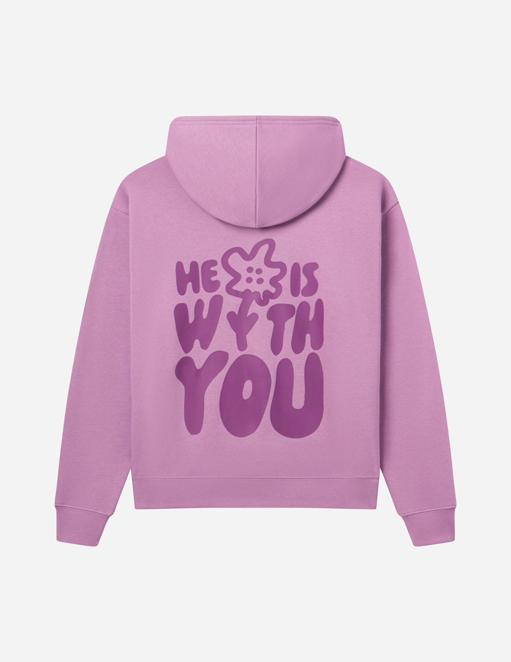 Sweat à Capuche Unisexe "Il Est Avec Vous"