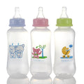 Biberon dessin animé animal nouveau-né biberon d'apprentissage tasse anti-colique biberon portable à gribouillis pour enfants