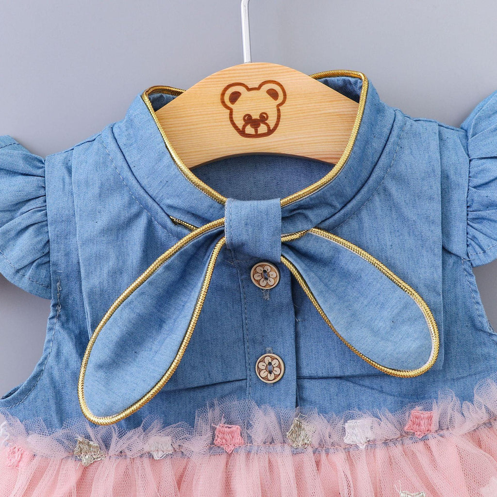 Robe tutu de soirée pour bébé fille de 0 à 2 ans au design princesse élégant et moderne, en tulle