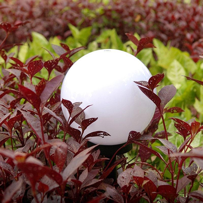 Lampe LED décorative en forme de boule de lune, étanche, pour jardin et allée, lampe de jardin moderne