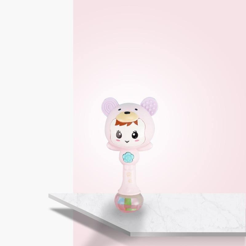 Hochet de dentition musical pour bébé, jouet d'éveil pour enfant, clochette de lit mobile, jouet de poussette et de berceau pour nouveau-né