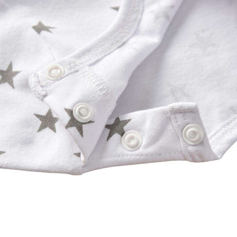 Grenouillère bébé nouveau-né pyjama coton mignon lettre "J'aime papa et maman" manches longues barboteuses vêtements pour bébés enfants