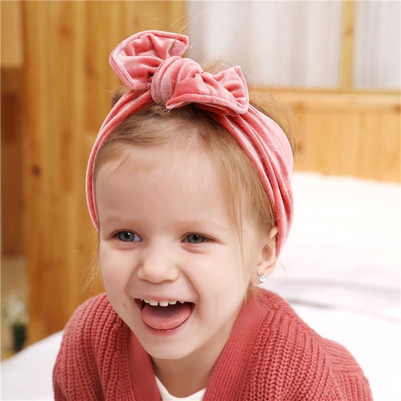 Bandeaux de luxe dorés pour bébés, turbans pour nouveau-nés, bandeaux élastiques pour nourrissons et tout-petits, accessoires pour cheveux de bébés filles